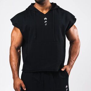 Alphalete Three Pillar Capped Hoodie (2XL/Black)